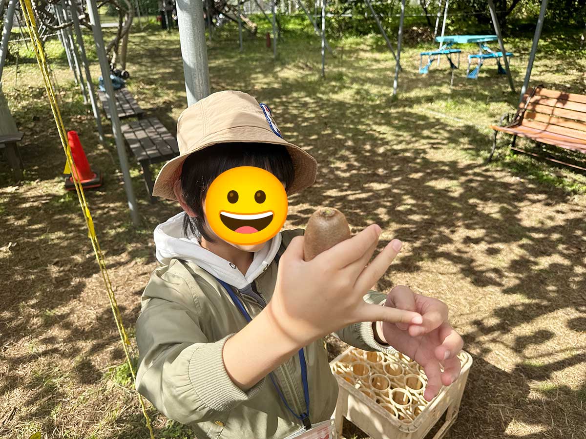 たくさん取れて大満足！