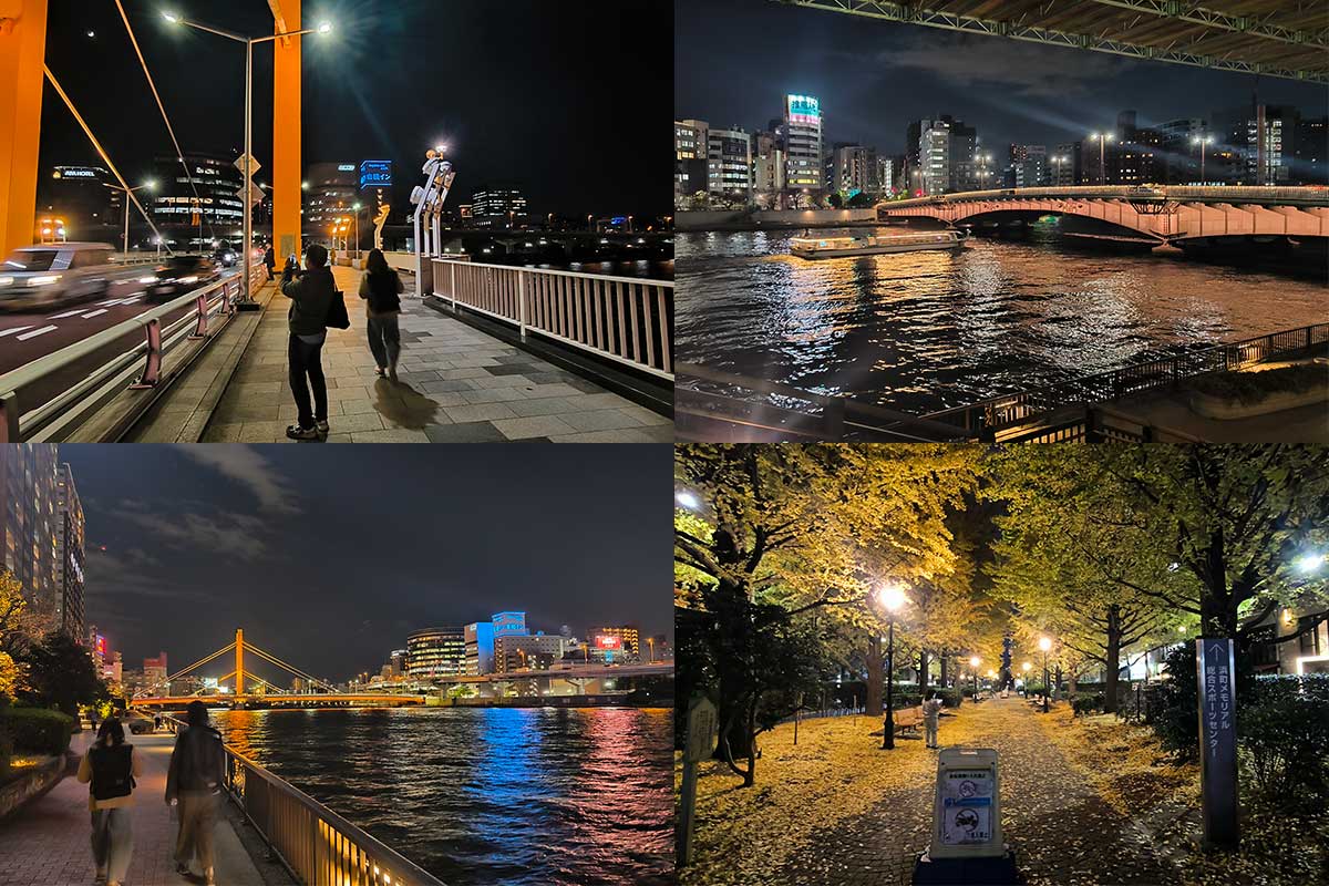 イベント月間中に開催されたナイトウォーキング