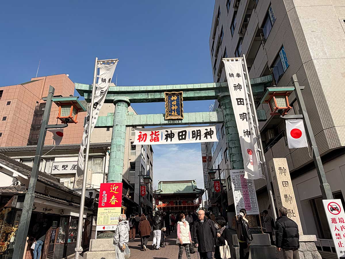 今年も初詣は神田明神に行ってきました